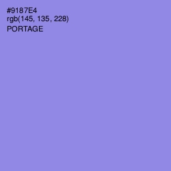 #9187E4 - Portage Color Image