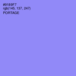 #9189F7 - Portage Color Image