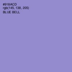 #918ACD - Blue Bell Color Image