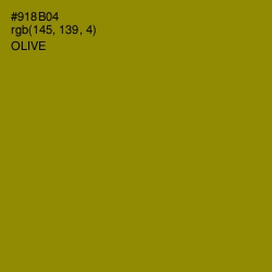 #918B04 - Olive Color Image