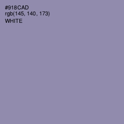 #918CAD - Manatee Color Image