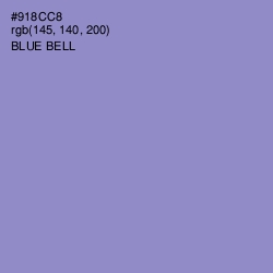 #918CC8 - Blue Bell Color Image