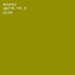 #918F02 - Olive Color Image