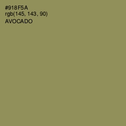 #918F5A - Avocado Color Image