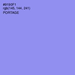 #9190F1 - Portage Color Image