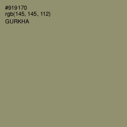 #919170 - Gurkha Color Image