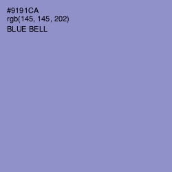 #9191CA - Blue Bell Color Image