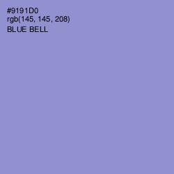 #9191D0 - Blue Bell Color Image