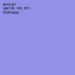 #9191E7 - Portage Color Image