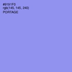#9191F0 - Portage Color Image