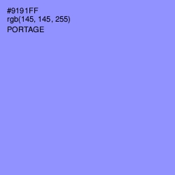 #9191FF - Portage Color Image