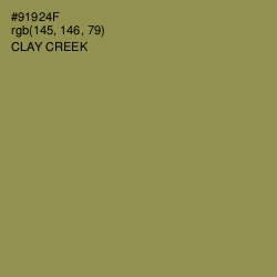 #91924F - Clay Creek Color Image