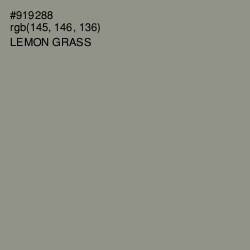 #919288 - Lemon Grass Color Image