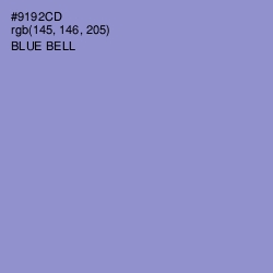 #9192CD - Blue Bell Color Image