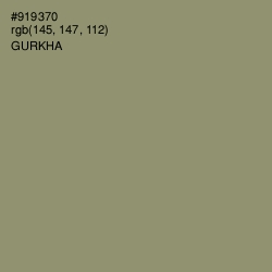 #919370 - Gurkha Color Image