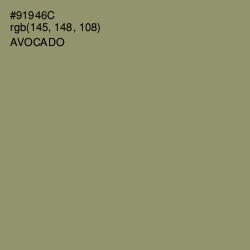 #91946C - Avocado Color Image