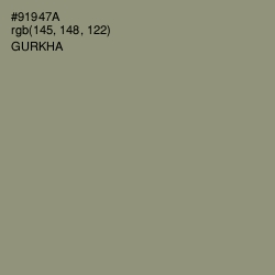 #91947A - Gurkha Color Image