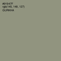 #91947F - Gurkha Color Image