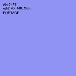 #9194F5 - Portage Color Image