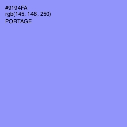 #9194FA - Portage Color Image