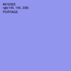 #9195EE - Portage Color Image
