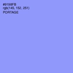 #9198FB - Portage Color Image