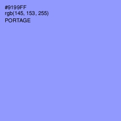 #9199FF - Portage Color Image