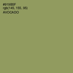 #919B5F - Avocado Color Image
