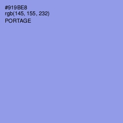#919BE8 - Portage Color Image