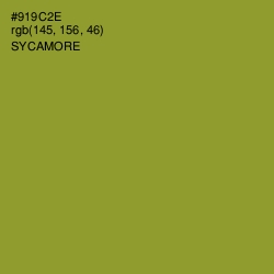 #919C2E - Sycamore Color Image