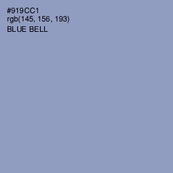 #919CC1 - Blue Bell Color Image