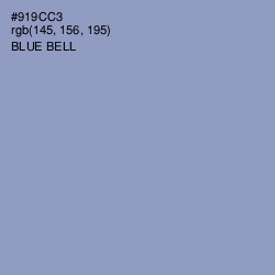 #919CC3 - Blue Bell Color Image