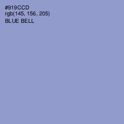 #919CCD - Blue Bell Color Image