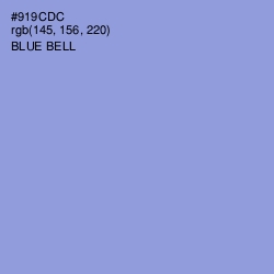 #919CDC - Blue Bell Color Image