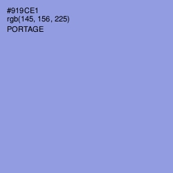 #919CE1 - Portage Color Image