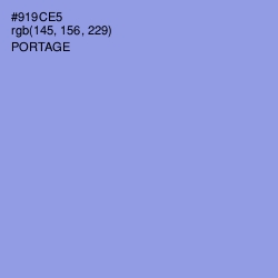 #919CE5 - Portage Color Image