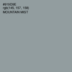 #919D9E - Mountain Mist Color Image