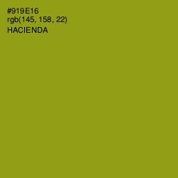 #919E16 - Hacienda Color Image