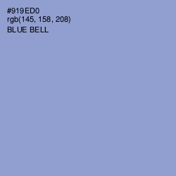 #919ED0 - Blue Bell Color Image