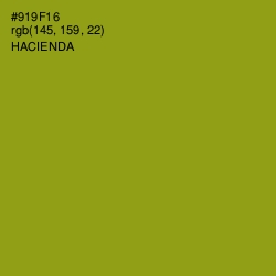 #919F16 - Hacienda Color Image