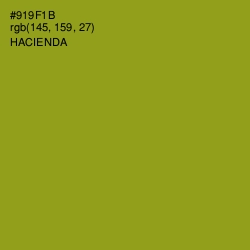 #919F1B - Hacienda Color Image