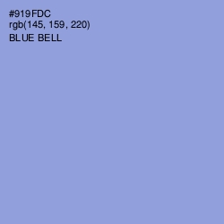 #919FDC - Blue Bell Color Image