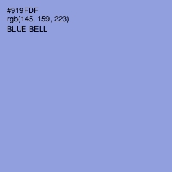 #919FDF - Blue Bell Color Image