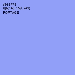 #919FF9 - Portage Color Image