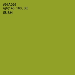 #91A026 - Sushi Color Image