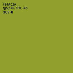 #91A02A - Sushi Color Image