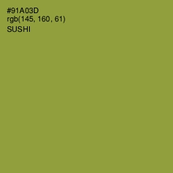 #91A03D - Sushi Color Image