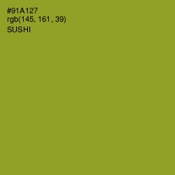 #91A127 - Sushi Color Image