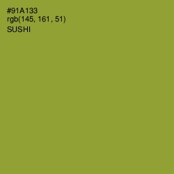 #91A133 - Sushi Color Image