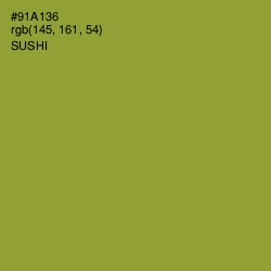 #91A136 - Sushi Color Image